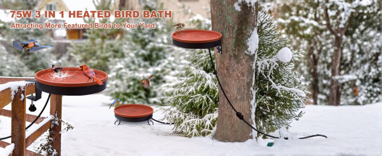 GESAIL Detachable Thermostatically Controlled Terracotta Bird Bath Heater. 4 Untitled design 5 3 IndoorGuru