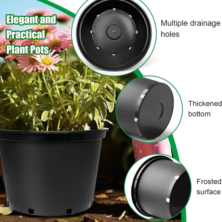 RooTrimmer 7 Gallon Plastic Nursery Pots (5-Pack, 15-Inch) 1 Untitled design 6 4 IndoorGuru