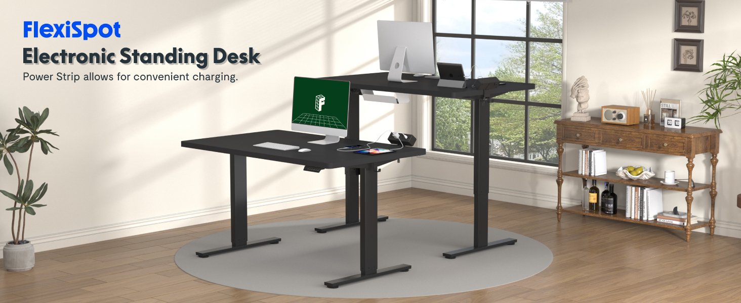 FLEXISPOT EN2 Whole-Piece Standing Desk