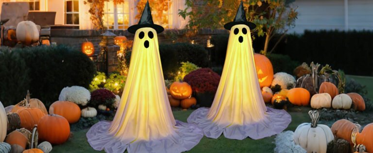Halloween Light-Up Ghost Decorations – 2-Pack with Remote Control LED String Lights 5 fdd083f2 e387 4933 9b31 87162c3c0037. CR001464600 PT0 SX1464 V1 IndoorGuru
